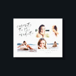 congrats to the graduate multi photo canvas print<br><div class="desc">Watercolor congrats to the graduate multi photo canvas print. The perfect graduation gift. Part of a collection.</div>