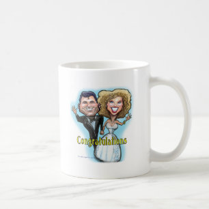 Congrats Wedding Dolls Coffee Mug