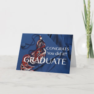 Congrats - You did it! Card