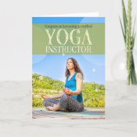 Congratson Becoming a Certified Yoga Instructor
