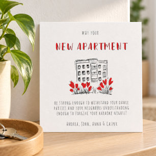 Congratulatiions On Your New Apartment Holiday Card