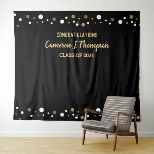 Congratulation Graduation Class of 2024 backdrop Tapestry