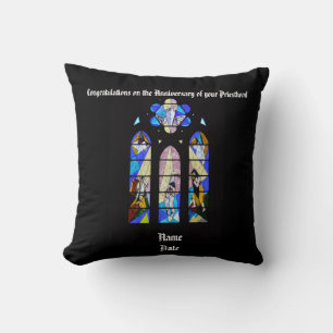 Congratulation Priest Anniversary Ordination Gift Cushion
