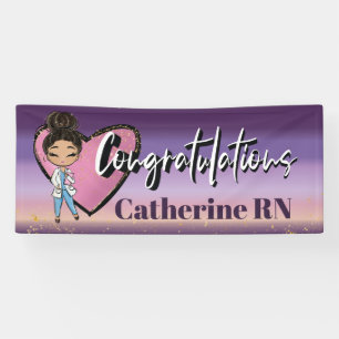 Congratulationis Nursing School Nurse Banner
