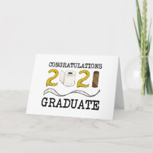Congratulations 2021 Graduation Toilet Paper Funny