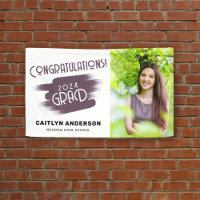 Congratulations 2025 Grad Photo Party Banner