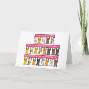 Congratulations 35 Year Work Anniversary Card