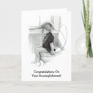 CONGRATULATIONS, ACCOMPLISHMENT: HUMOR CARD