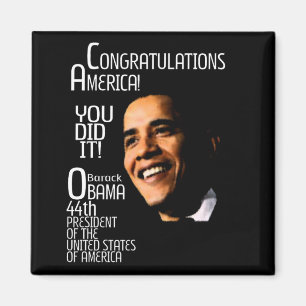 CONGRATULATIONS AMERICA MAGNET