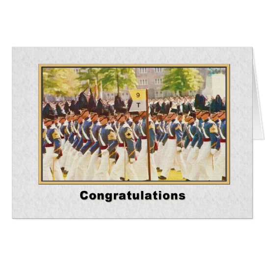 Congratulations, Appointment to West Point Card