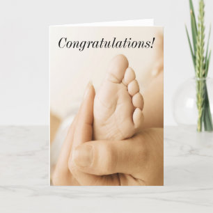 Congratulations! Baby Card