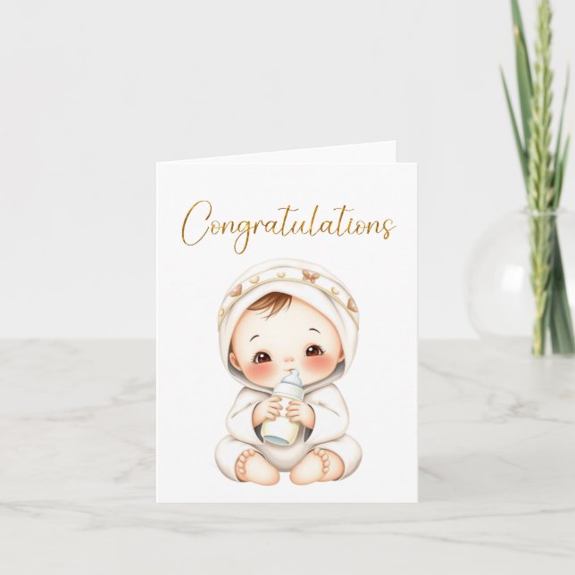 Congratulations Baby Card (Front)