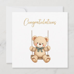 Congratulations Baby Card