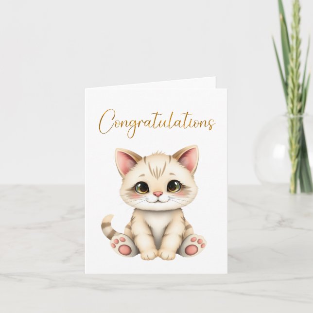 Congratulations Baby Card (Front)