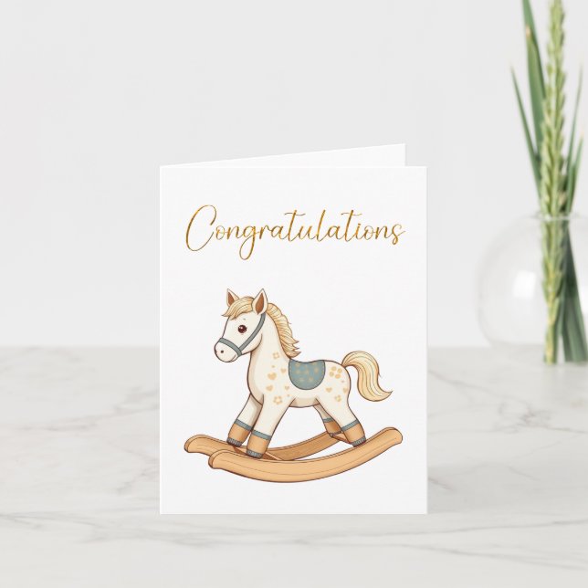 Congratulations Baby Card (Front)