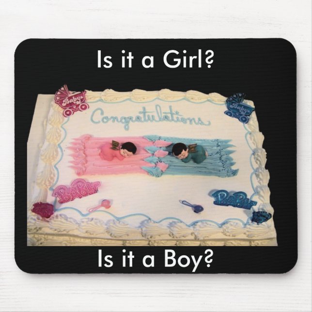 Congratulations Baby! Mouse Mat (Front)