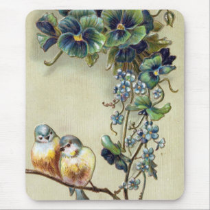 Congratulations Birds Mouse Mat