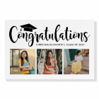 Congratulations Black 3 Photo 2025 Graduation