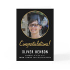 Congratulations Black Graduate Photo Graduation