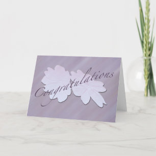 Congratulations - Blank Inside Card