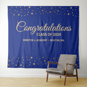Congratulations blue gold Class of 2024 grad Tapestry