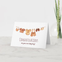 Congratulations - Boho Baby Clothes 
