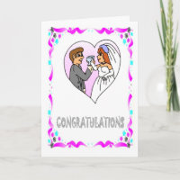 Congratulations,  Bride and groom