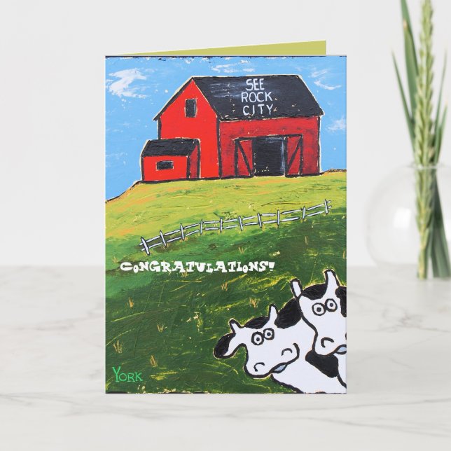 Congratulations card (Front)