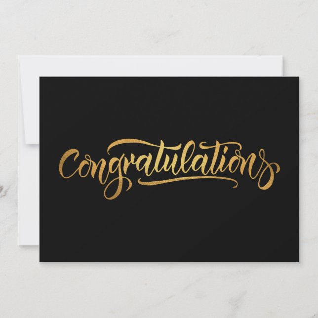 Congratulations Card (Front)