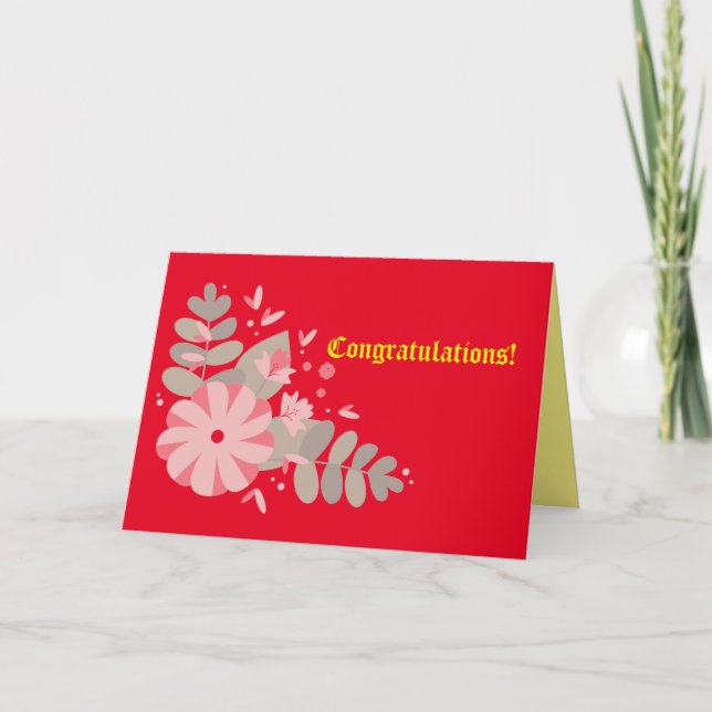 Congratulations Card (Front)