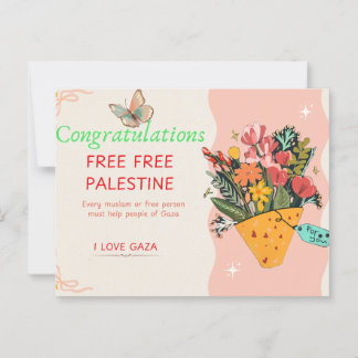 Congratulations card