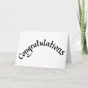 Congratulations Card