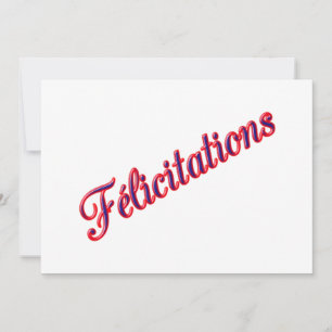 Congratulations! card
