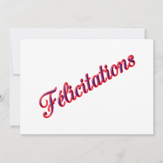 Congratulations! card