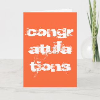 Congratulations Card