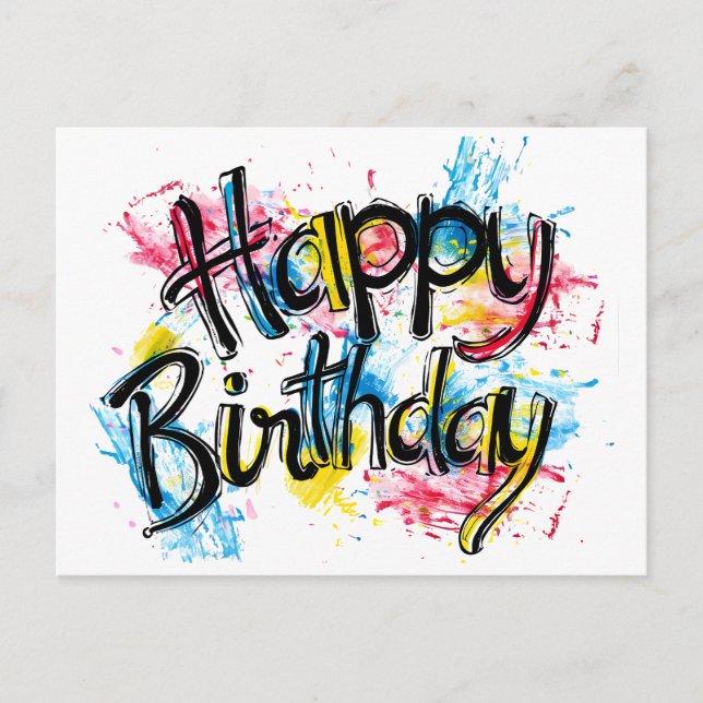 Congratulations card (Front)