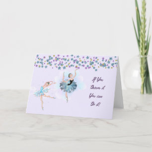 Congratulations Card for Ballerina