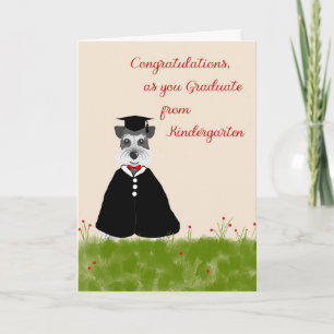 Congratulations Card Graduation from Kindergarten