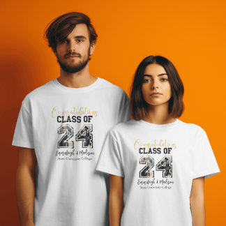 Congratulations Class of 2024 Photo Best Friends T-Shirt