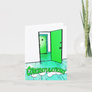 congratulations comic condo card