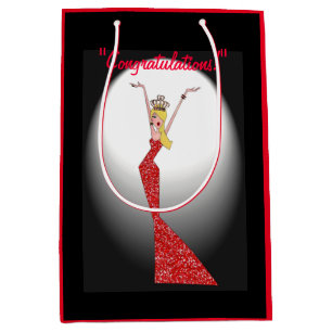 “Congratulations!” DIVA Super Star! Medium Gift Bag