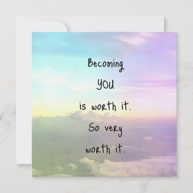 Congratulations doTERRA Card (Front)