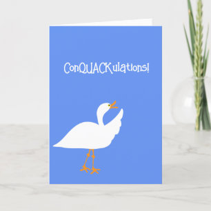 Congratulations Duck Card