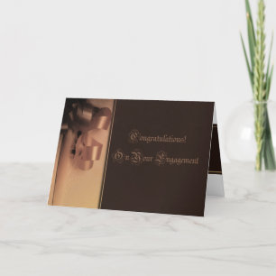 Congratulations Engagement Card
