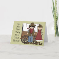Congratulations Feel Good Card - Western