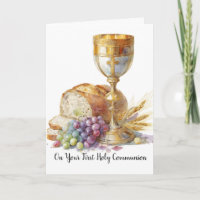 Congratulations First Holy Communion Blessings