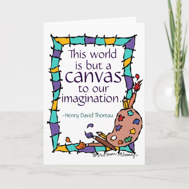 Congratulations for Artist, Art Student, Teacher Card (Front)