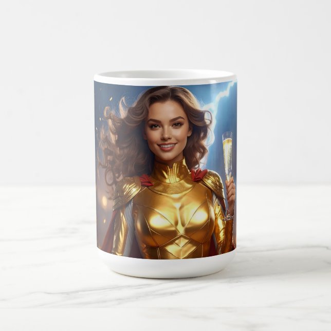 Congratulations for Birthday or Anniversary Coffee Mug (Center)