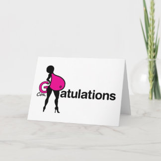 Congratulations for having a baby - Greeting Card