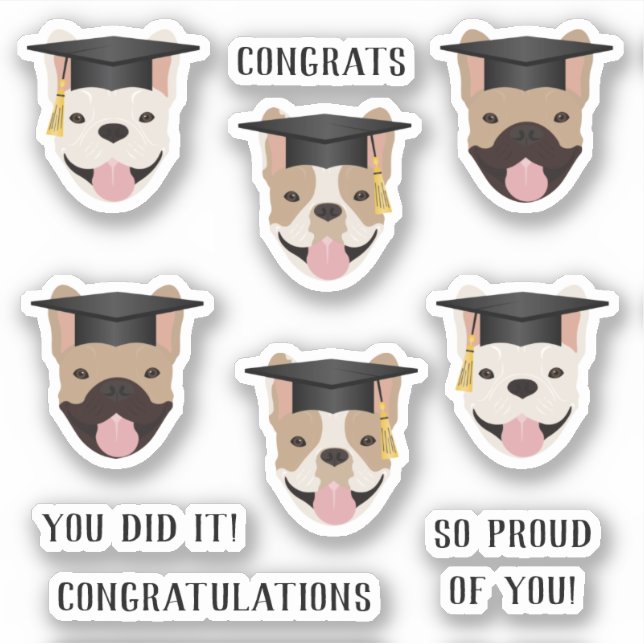 Congratulations French Bulldogs (Front)